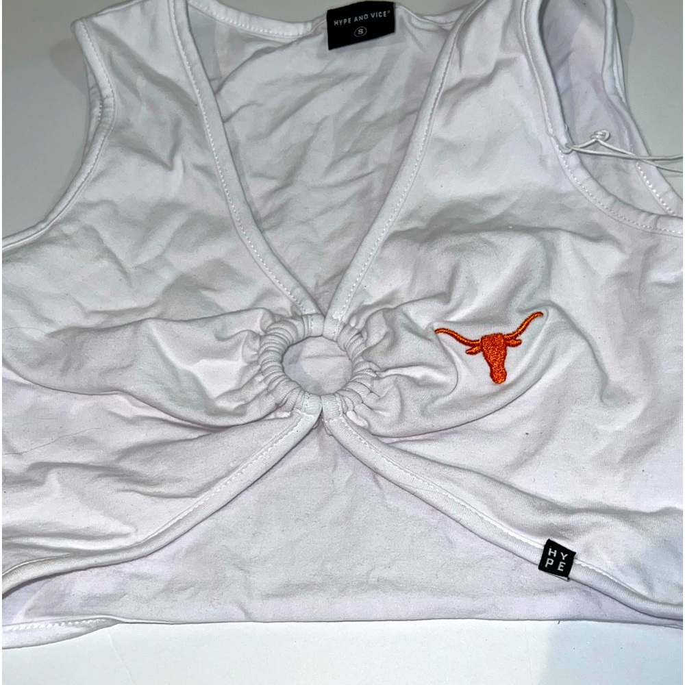 Brand new never worn TEXAS LONGHORNS HYPE AND VICE tailgate tank